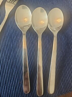 IKEA Stainless Steel Spoons - Silver